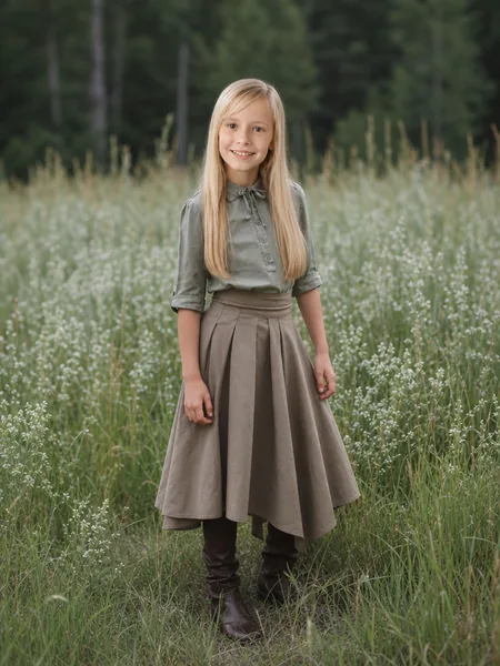 Шкільна фотосесія для дівчинки 7–10 років