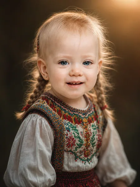 Фото дитини 2 роки у святковому образі